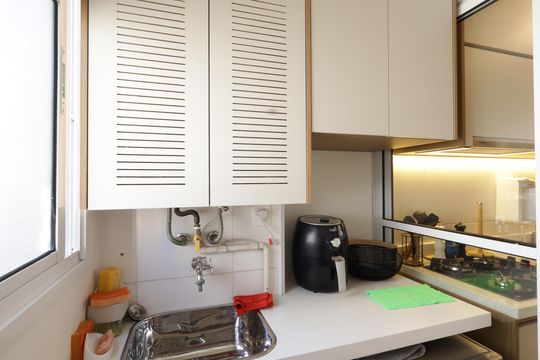 Área de Serviço de apartamento à venda com 2 quartos, 49m² em Parque Reboucas, São Paulo