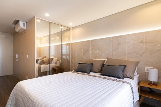 Studio de apartamento para alugar com 1 quarto, 23m² em Campo Belo, São Paulo