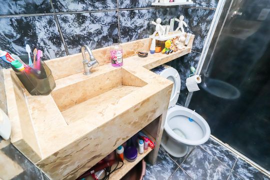 Banheiro de apartamento para alugar com 2 quartos, 46m² em Itaquera, São Paulo