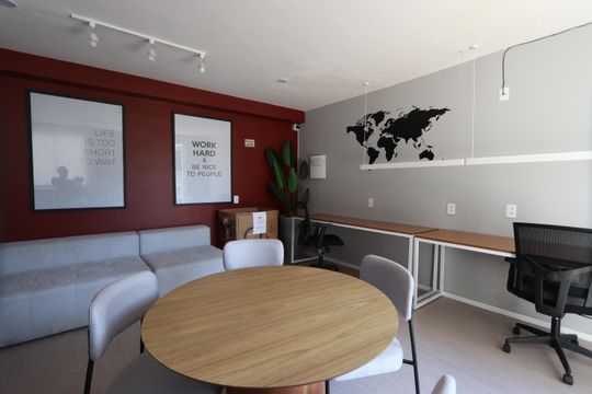 Área comum de apartamento à venda com 2 quartos, 37m² em Conjunto Habitacional Teotonio Vilela, São Paulo