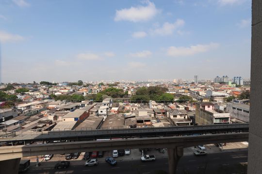 Vista da Sala de apartamento à venda com 2 quartos, 37m² em Conjunto Habitacional Teotonio Vilela, São Paulo