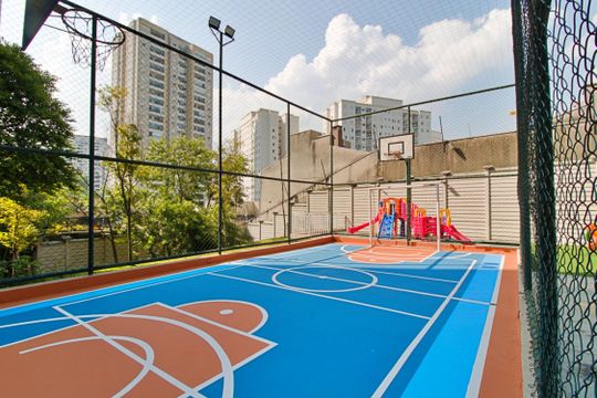 Área comum - Quadra de apartamento para alugar com 3 quartos, 96m² em Morumbi, São Paulo