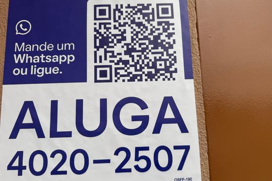 Placa de apartamento para alugar com 2 quartos, 60m² em Rio dos Sinos, São Leopoldo