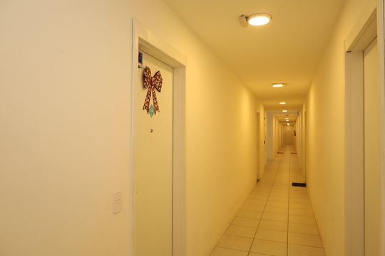 Área comum - Saguão do andar de apartamento à venda com 2 quartos, 37m² em Jardim Lideranca, São Paulo