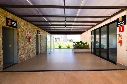 Área comum de casa de condomínio para alugar com 4 quartos, 359m² em Nacional, Belo Horizonte