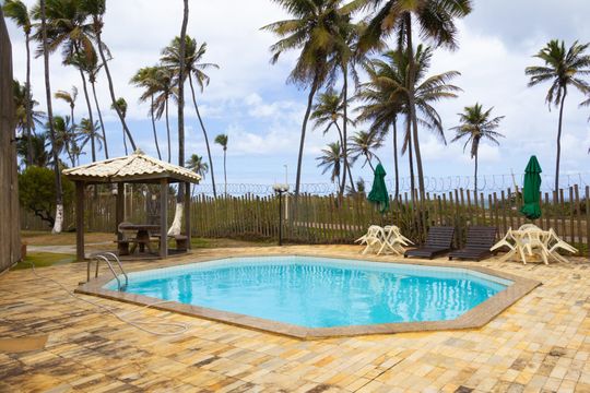 Área comum - Piscina de casa para alugar com 3 quartos, 150m² em Praia do Flamengo, Salvador