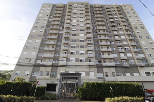 Fachada do Prédio de apartamento à venda com 1 quarto, 57m² em Passo da Areia, Porto Alegre
