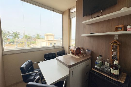 Varanda da Sala de apartamento à venda com 2 quartos, 79m² em Engordadouro, Jundiaí