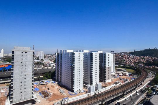 Vista da Varanda de kitnet/studio para alugar com 1 quarto, 25m² em Vila Andrade, São Paulo