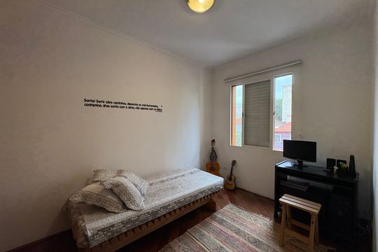Quarto 2 de apartamento à venda com 3 quartos, 97m² em Jardim Bela Vista, Santo André