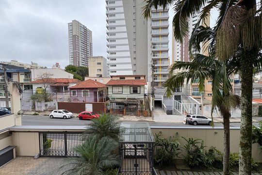Vista da Sacada de apartamento à venda com 3 quartos, 97m² em Jardim Bela Vista, Santo André