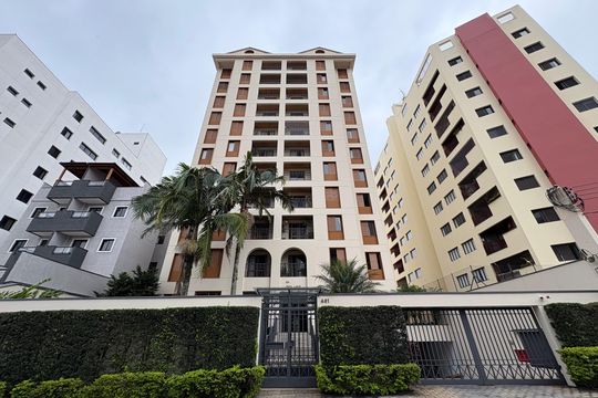 Fachada de apartamento à venda com 3 quartos, 97m² em Jardim Bela Vista, Santo André