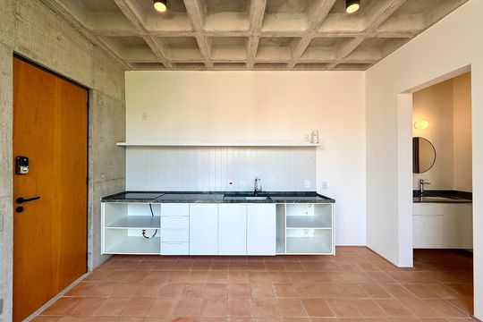 Sala de apartamento para alugar com 1 quarto, 35m² em Brooklin, São Paulo