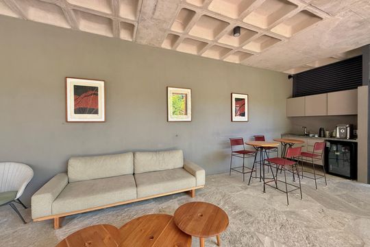Área comum de apartamento para alugar com 1 quarto, 35m² em Brooklin, São Paulo