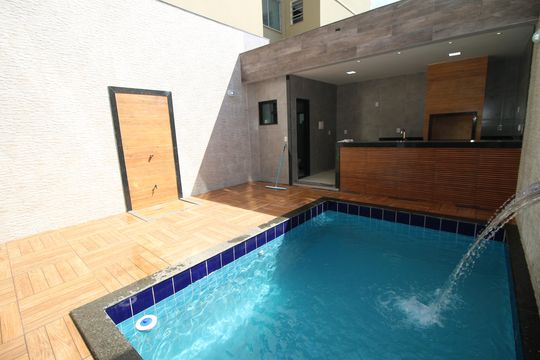 Área comum - Piscina de casa à venda com 4 quartos, 320m² em Jardim Guanabara, Rio de Janeiro