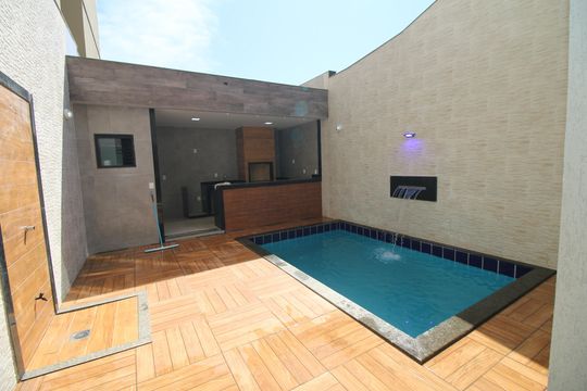 Área comum - Piscina de casa à venda com 4 quartos, 320m² em Jardim Guanabara, Rio de Janeiro