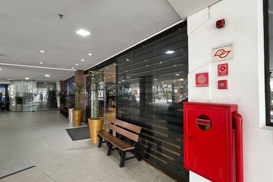 Área comum de apartamento para alugar com 2 quartos, 70m² em Boqueirão, Santos