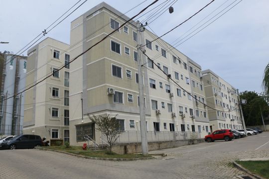 Fachada do Prédio de apartamento para alugar com 2 quartos, 48m² em Jardim Alvorada, Nova Iguaçu