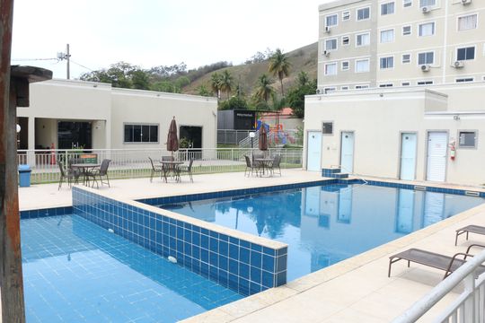 Piscina de apartamento para alugar com 2 quartos, 48m² em Jardim Alvorada, Nova Iguaçu