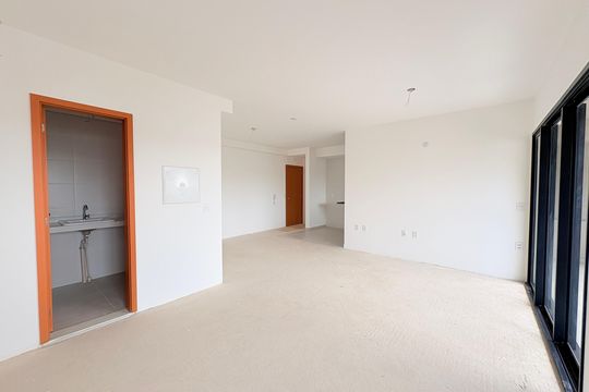 Sala de apartamento à venda com 2 quartos, 95m² em Parque Residencial Eloy Chaves, Jundiaí