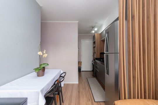 Cozinha de apartamento à venda com 2 quartos, 36m² em Vila Ré, São Paulo