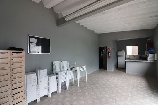 Área comum - Salão de festas de apartamento à venda com 2 quartos, 53m² em Assunção, São Bernardo do Campo