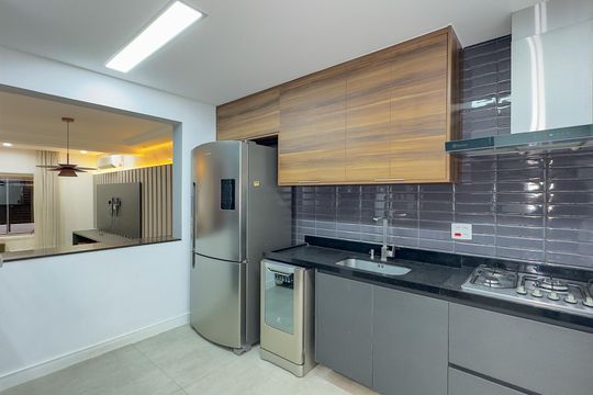 Cozinha de casa à venda com 3 quartos, 220m² em Cidade Monções, São Paulo