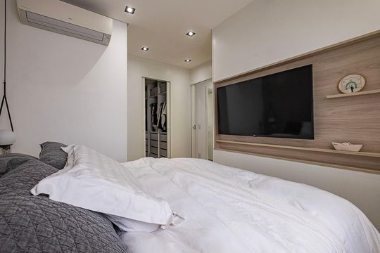 Suíte de apartamento à venda com 1 quarto, 74m² em Sumaré, São Paulo