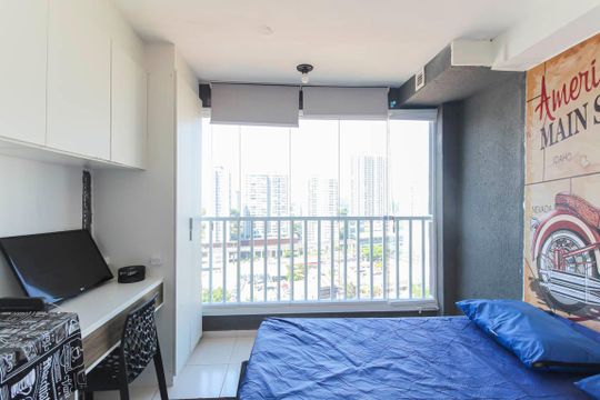 Studio de kitnet/studio para alugar com 1 quarto, 20m² em Vila Santa Clara, São Paulo