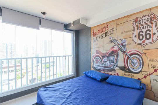 Studio de kitnet/studio para alugar com 1 quarto, 20m² em Vila Santa Clara, São Paulo