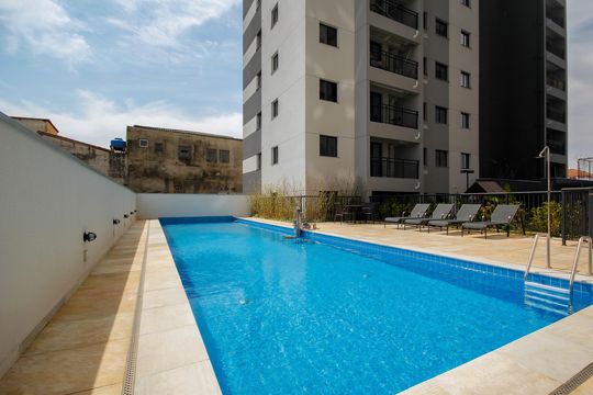 Área comum de apartamento para alugar com 2 quartos, 44m² em Vila Albertina, São Paulo
