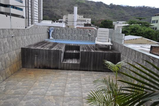 Área Externa de casa à venda com 4 quartos, 240m² em Riachuelo, Rio de Janeiro