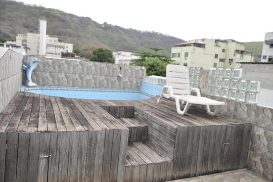 Área Externa de casa à venda com 4 quartos, 240m² em Riachuelo, Rio de Janeiro
