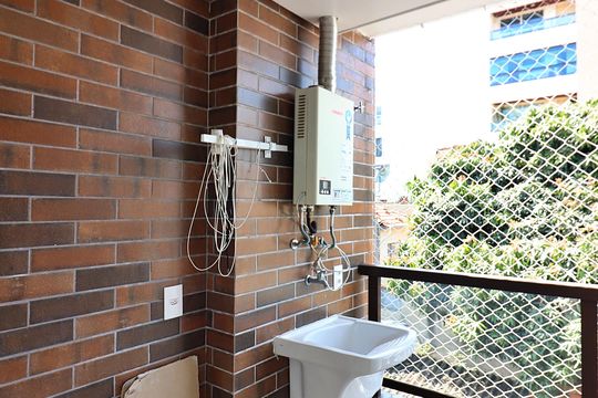 Área de Serviço de casa de condomínio à venda com 3 quartos, 106m² em Nova Petrópolis, São Bernardo do Campo