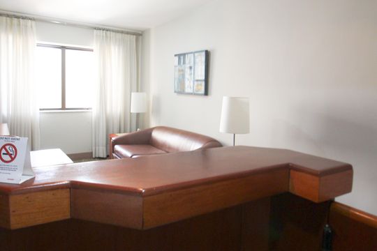 Cozinha de apartamento para alugar com 1 quarto, 39m² em Itaim Bibi, São Paulo