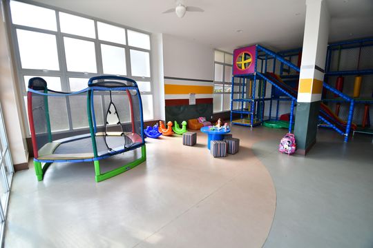 Área comum de apartamento à venda com 3 quartos, 137m² em Loteamento Alphaville Campinas, Campinas