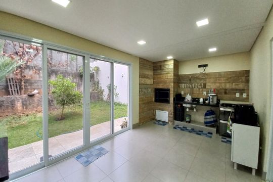 Área comum - Churrasqueira de casa de condomínio à venda com 4 quartos, 323m² em Swiss Park, Campinas