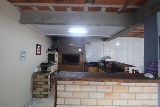 Área comum - Churrasqueira de casa à venda com 5 quartos, 350m² em Nossa Senhora das Gracas, Canoas