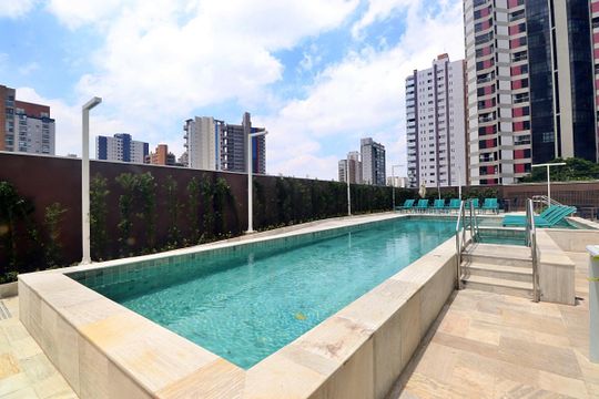 Área comum - Piscina de apartamento à venda com 4 quartos, 185m² em Jardim, Santo André