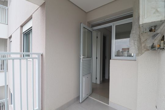Varanda da Cozinha de apartamento à venda com 4 quartos, 185m² em Jardim, Santo André