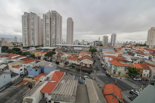 Vista do Quarto de apartamento para alugar com 1 quarto, 25m² em Mooca, São Paulo