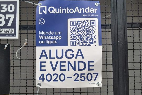 Placa de apartamento à venda com 1 quarto, 26m² em Vila Pauliceia, São Paulo