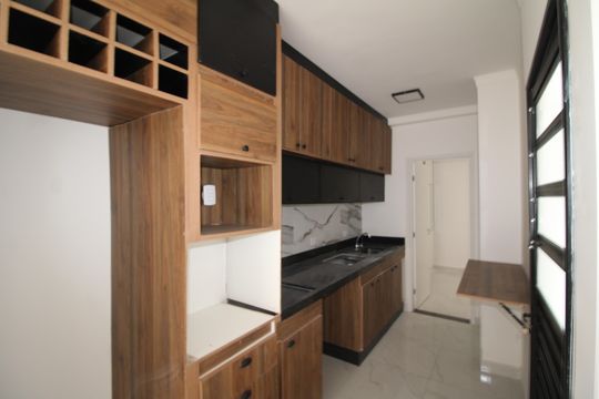 Sala/Cozinha de apartamento à venda com 1 quarto, 26m² em Vila Pauliceia, São Paulo