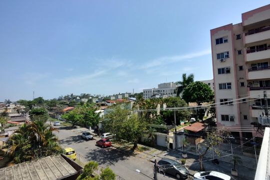 Vista da área externa de casa de condomínio à venda com 3 quartos, 132m² em Pechincha, Rio de Janeiro