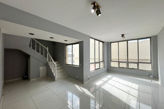 Sala de apartamento à venda com 3 quartos, 178m² em Leblon, Rio de Janeiro