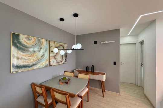 Sala de apartamento à venda com 2 quartos, 74m² em Recreio dos Bandeirantes, Rio de Janeiro