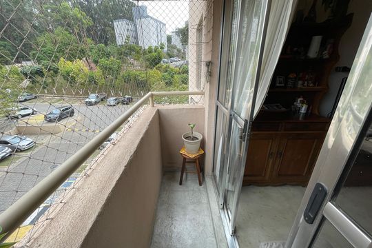 Varanda da Sala de apartamento à venda com 3 quartos, 64m² em Jardim Jaqueline, São Paulo
