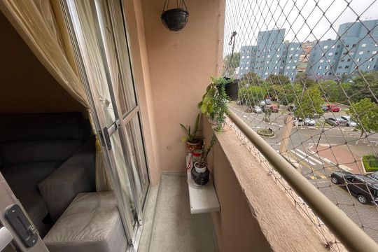 Varanda da Sala de apartamento à venda com 3 quartos, 64m² em Jardim Jaqueline, São Paulo