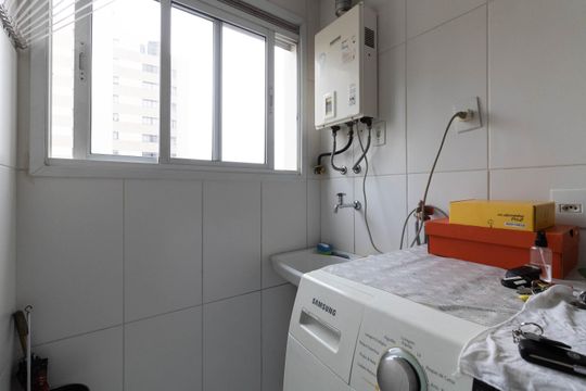 Lavanderia de apartamento para alugar com 2 quartos, 86m² em Vila Gumercindo, São Paulo