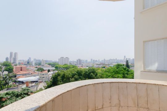 Varanda da Sala de apartamento à venda com 3 quartos, 100m² em Vila Monumento, São Paulo